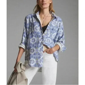 Pilcro and‎ the letterpress geometric patterned button down small